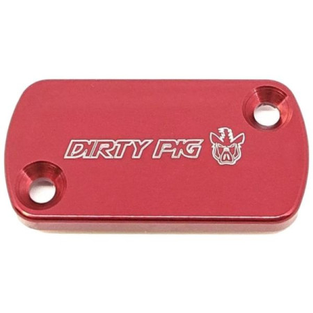 Dekiel pompy hamulca przód DIRTY PIG HONDA red