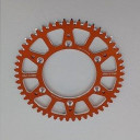 Zębatka tylna KTM sx/sxf aluminum 49t orange