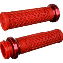 Manetki ODI gripy HD tbw dk red/red