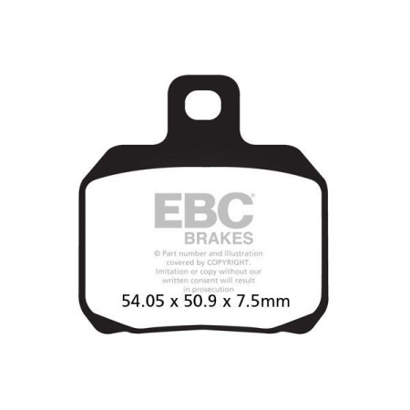 Klocki hamulcowe EBC V-PAD APRILIA ETV1000 SL1000