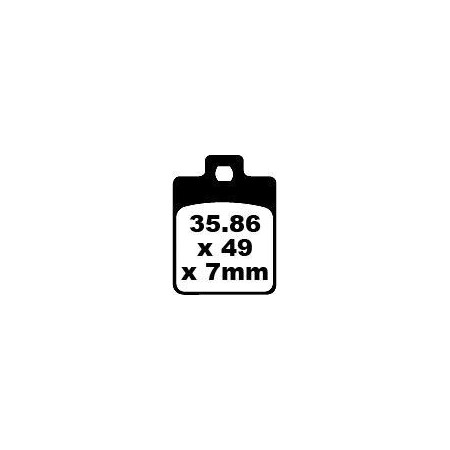 Klocki hamulcowe EBC SFA CPI GTR50