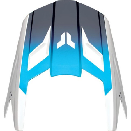 Daszek kasku THOR YOUTH FLEET STORM  WHT/NV biały