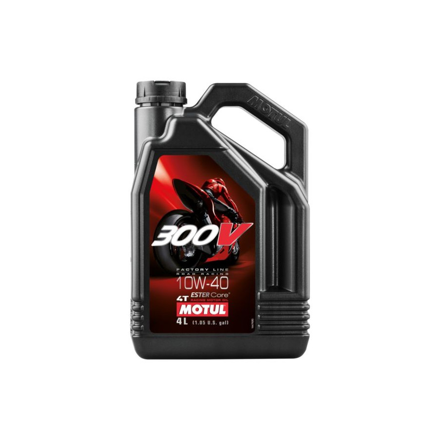 Olej silnikowy MOTUL 300v 4T 10w40 4l