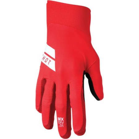Rękawiczki THOR agile hero red/white L