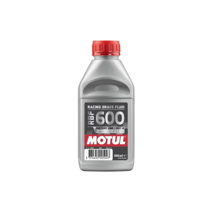 Płyn hamulcowy MOTUL racing rbf 600 dot4 0,5l fact