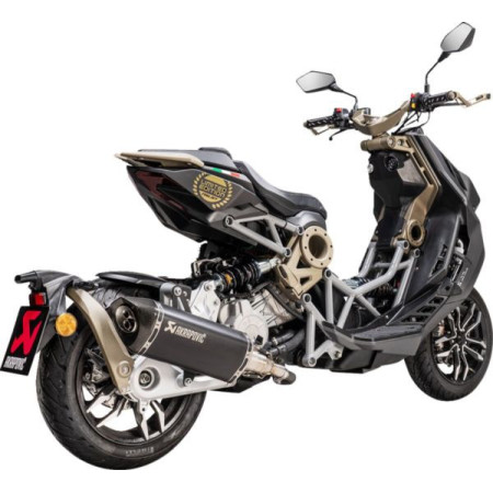 Tłumik AKRAPOVIC ss/carbon blk ital
