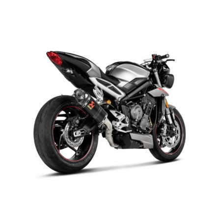 Tłumik AKRAPOVIC carbon street triple