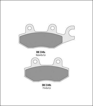 Klocki hamulcowe DELTA BRAKING KH165
