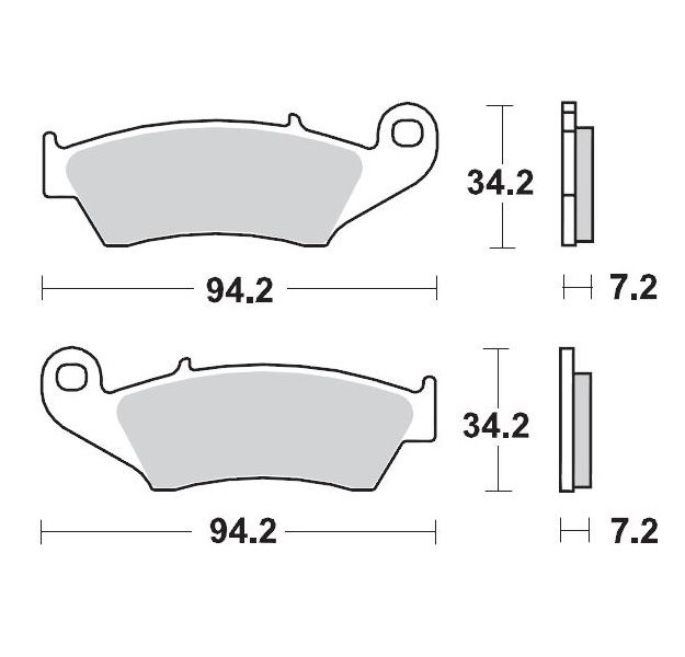 Klocki hamulcowe MOTO-MASTER KH185 (12)