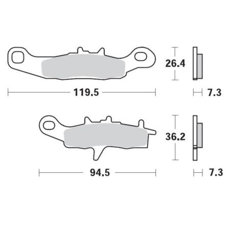 Klocki hamulcowe MOTO-MASTER KH258 (21)