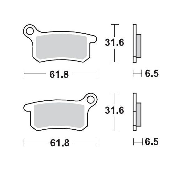 Klocki hamulcowe MOTO-MASTER KH357 (12)