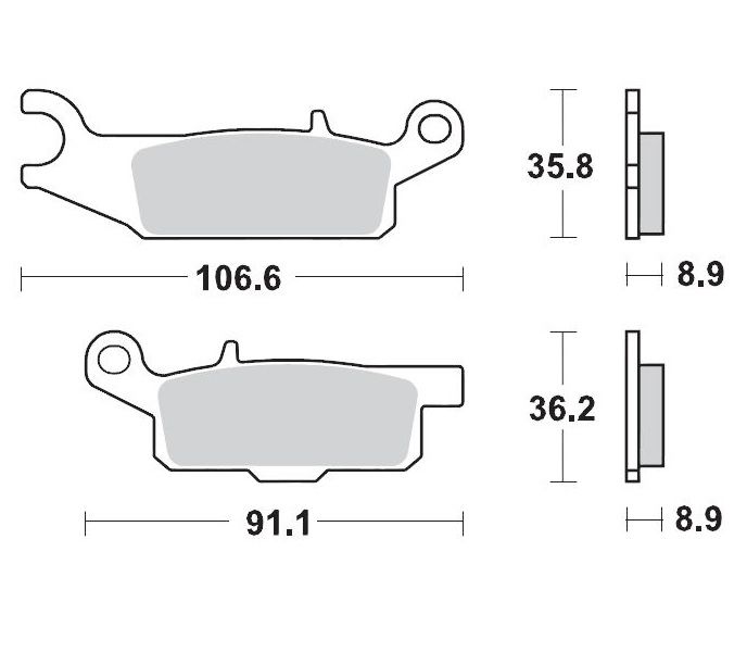 Klocki hamulcowe MOTO-MASTER KH446 (11)