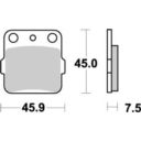 Klocki hamulcowe MOTO-MASTER KH84 (12)