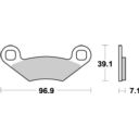 Klocki hamulcowe MOTO-MASTER KH159