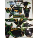 Okleina personalizowana kit KAWASAKI kxf 250 06-08