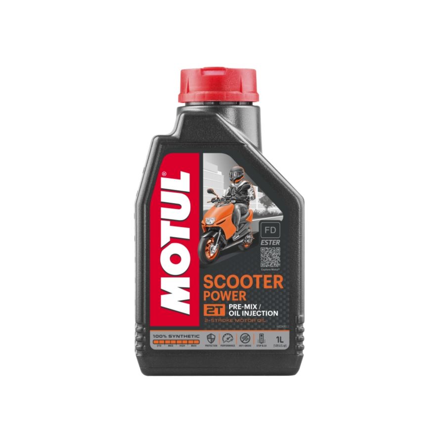 Olej do mieszanki 2T MOTUL scooter power 100%