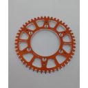Zębatka tylna sx/sxf aluminium 48t orange