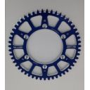 Zębatka tylna YAMAHA yz/yzf aluminum 49t blue