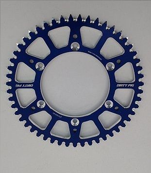 Zębatka tylna YAMAHA yz/yzf aluminum 49t blue