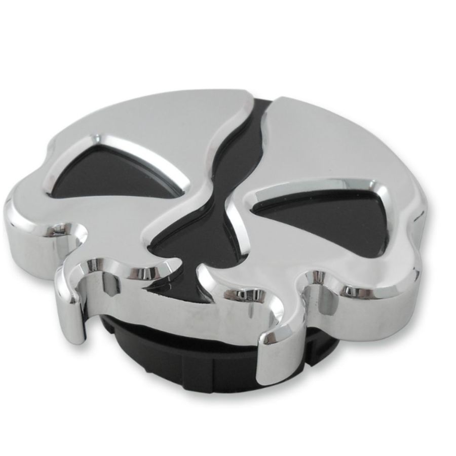 Korek wlewu paliwa split skull chrome HD