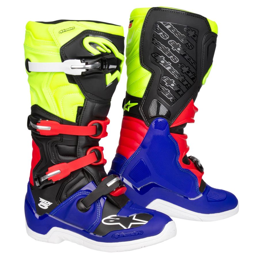 Buty ALPINESTARS tech 5 bl/blk/yel/red 40,5 (7)