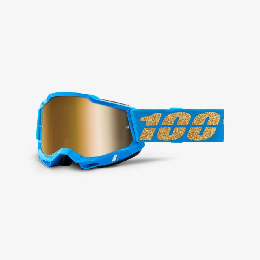 Gogle 100% accuri 2 waterloo - true gold lens - ni