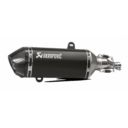 Tłumik AKRAPOVIC ss/carbon blk gts125