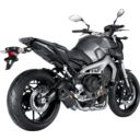 Kompletny układ wydechowy rac ss/carbon mt-09
