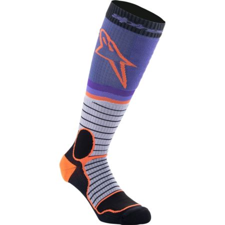 Skarpety ALPINESTARS MX pro pur/bk/gy l