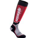 Skarpety ALPINESTARS MX plus blk/red/gy l