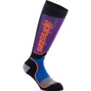 Skarpety ALPINESTARS yth MX+ blk/pur/bl