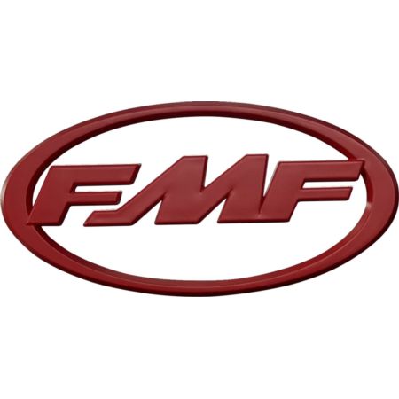 Naklejka FMF 3d decal FMF red