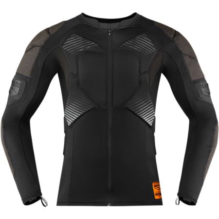Shirt fa compress blk lg