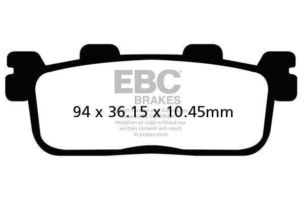 Klocki hamulcowe EBC SFAC KYMCO DTX350