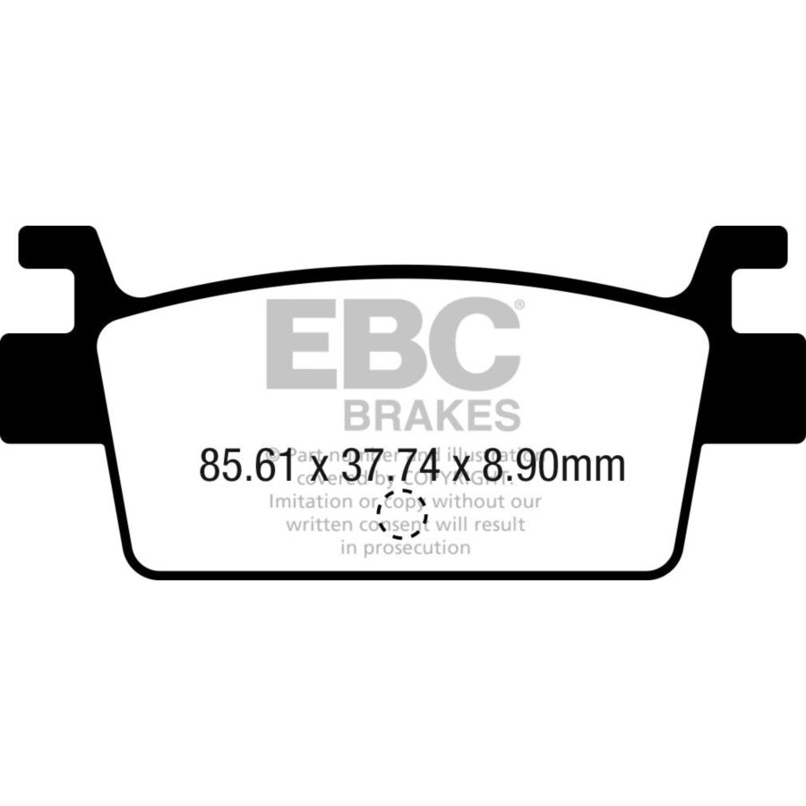 Klocki hamulcowe EBC SFAC KYMCO AK550