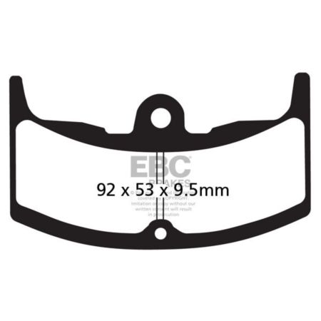 Klocki hamulcowe EBC FA STREET HONDA CBX550
