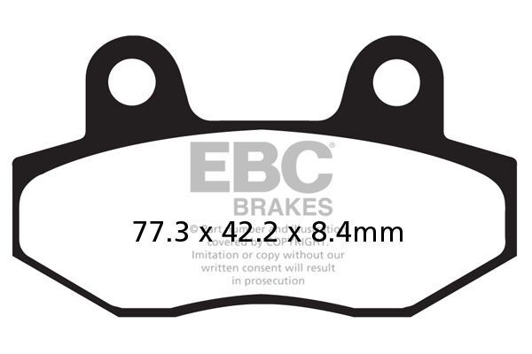 Klocki hamulcowe EBC FA STREET HYOSUNG XRX125