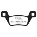 Klocki hamulcowe EBC SINT R KYMCO MXU500