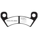 Klocki hamulcowe EBC SINT R ARCTIC CAT WILDCAT 4