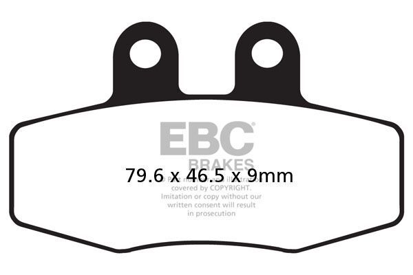 Klocki hamulcowe EBC FA KTM EXC350 EXC125
