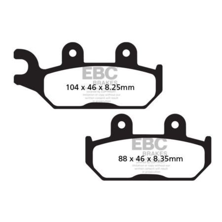 Klocki hamulcowe EBC TT CARBON CAN AM COMMANDER