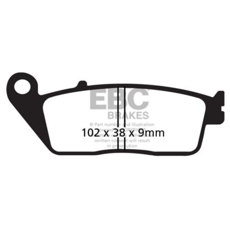 Klocki hamulcowe EBC SFA CARBON BMW C600 C650