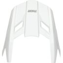 Daszek kasku THOR YOUTH FLEET WHITEOUT biały