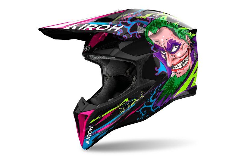 Kask AIROH WRAAAP MUSIC GLOSS BLACK L