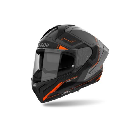 Kask AIROH MATRYX ROCKET ORANGE MATT BLACK XL