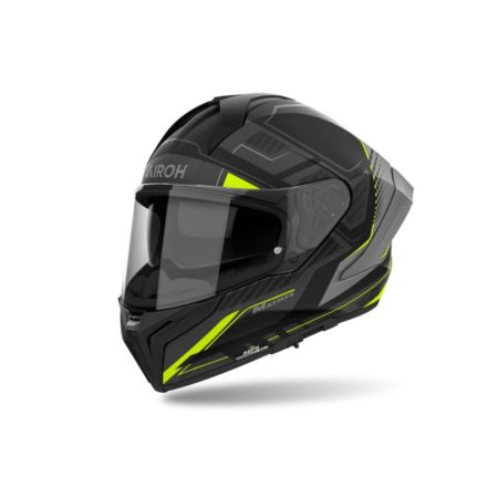 Kask AIROH MATRYX ROCKET YELLOW MATT BLACK S