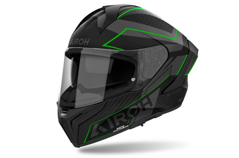 Kask AIROH MATRYX SENTINEL GREEN MATT BLACK L