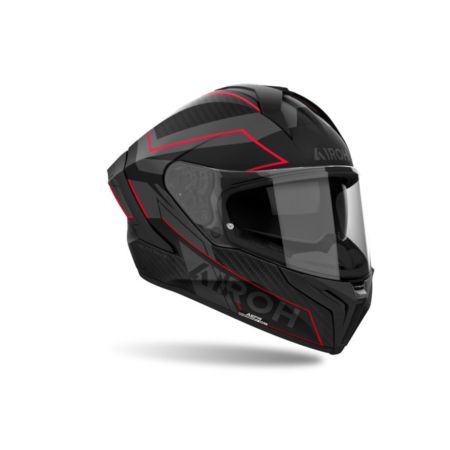 Kask AIROH MATRYX SENTINEL RED MATT BLACK L