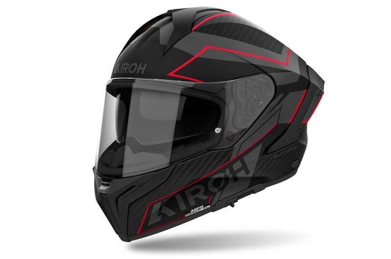 Kask AIROH MATRYX SENTINEL RED MATT BLACK XL