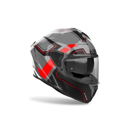 Kask AIROH SPARK 2 DART RED GLOSS szary XS